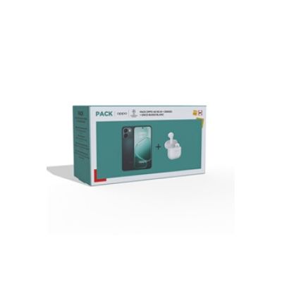 Pack Fnac A6 6,75" 5G Double Nano SIM 256 Go Noir Saphir + Enco Buds3 Blanc neige