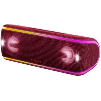 image Sony SRS-XB41 Enceinte portable sans fil Bluetooth Waterproof avec effets lumière - Rouge