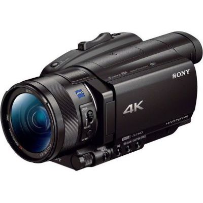 image Sony FDR-AX700 Caméscope 4K HDR avec autofocus à détection de Phase Ultra-Rapide Noir
