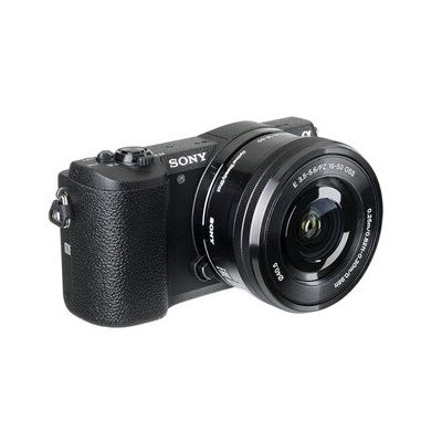 image Sony ILCE5100LB Appareil Photo Numérique Hybride, Capteur APSC , 24 Mpix, Autofocus Rapide Noir + Objectif 1650 mm