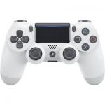 image produit Sony Manette PlayStation 4 officielle, DUALSHOCK 4, Sans fil, Batterie rechargeable, Bluetooth, Glacier White (Blanche)