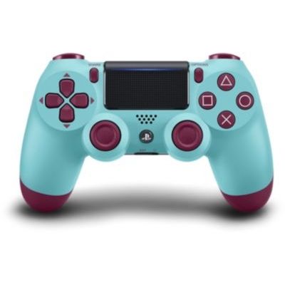 image Manette sans fil Dual Shock 4 pour PS4 - berry blue