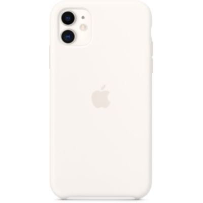 image Apple Coque en Silicone (pour iPhone 11) - Blanc