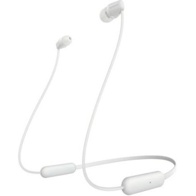 image Sony WI-C200 Ecouteurs intra-auriculaires sans fil type tour de cou, Blanc