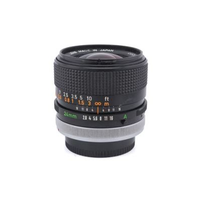 Objectif à Focale fixe Canon 24 mm f2.8 S.S.C. Noir Reconditionné