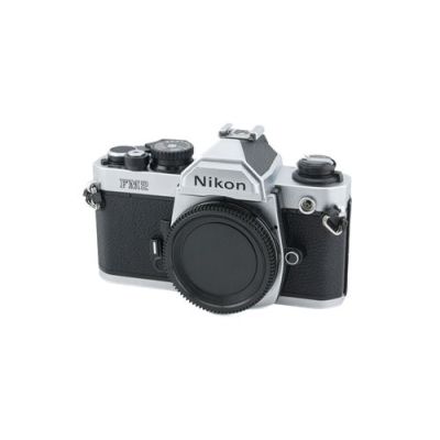 Appareil photo argentique Nikon FM2 Noir et Gris Reconditionné