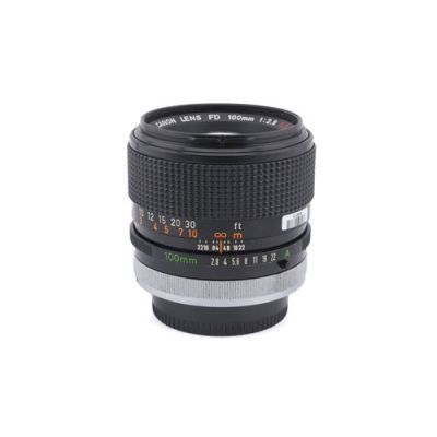 Objectif à Focale fixe Canon 100 mm f2.8 S.S.C. Noir Reconditionné