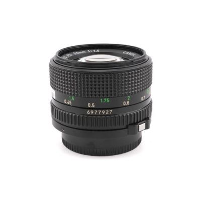 Objectif à Focale fixe Canon 50 mm f1.4 FDn Noir Reconditionné