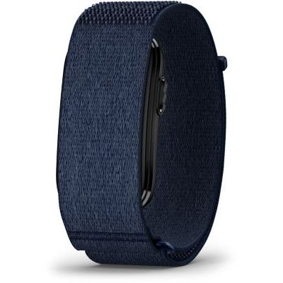 Garmin CIRQA Smart Band, Bracelet Connecté Sport & Santé, S/M, Bleu Marine