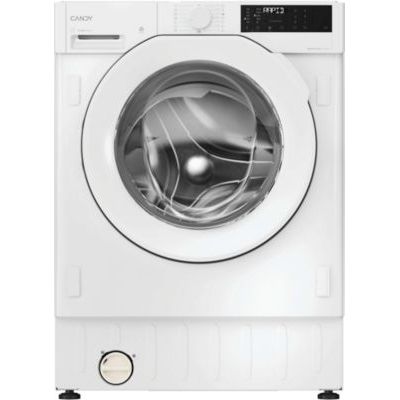 Candy BC4S485M4D8-S Lave-linge encastrable 82 x 60 x 52,5 cm 8/5 kg 1400 tr/min, Wi-Fi + Bluetooth, moteur inverter, vapeur, classe A, 15 programmes