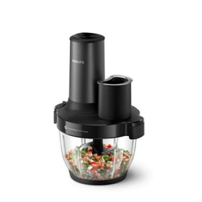 TRITATUTTO 650W 2LT4LAME ACCIAIO 4VEL. NERO