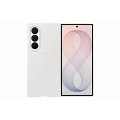 Samsung Coque magnétique en Silicone pour Galaxy Z Fold8 Ultra Crème
