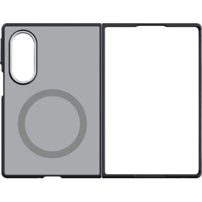 Samsung - Coque  Fold 8 Miroir Magnétique Argenté