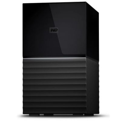 WD 16To My Book Duo - Disque dur externe avec logiciels de gestion du disque et de sauvegarde et protection par mot de passe, USB-C et cables USB-A, en Raid 0/1, JBOD