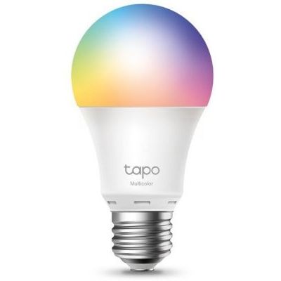 Tapo Ampoule Connectée Alexa E27, Multicolore LED Dimmable L530E, 1 pièce | Commande vocale Alexa/Google, aucun hub requis, mode absence anti-intrusion, programme & minuterie, 8.7W (équivalent 60W)