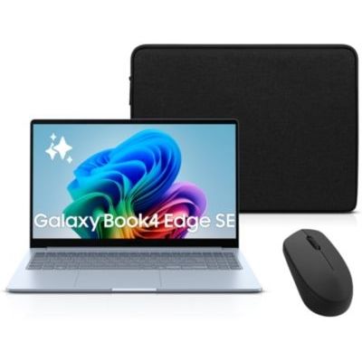Ordinateur portable SAMSUNG GB4 Edge SE 15.6\' 15,6\" Snapdragon X 16 Go RAM LPDDR5x SSD 256 Go (souris incluse)