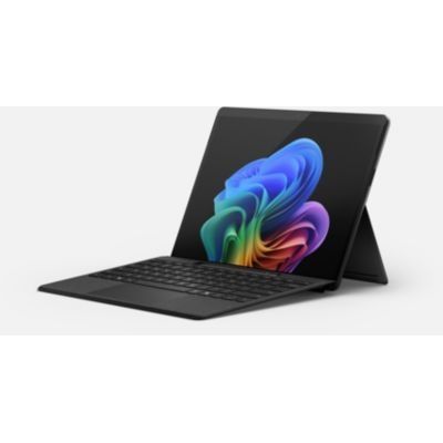 image PC Hybride MICROSOFT SURFACE PRO 12e NOIR 13\" Tactile Snapdragon X plus 16 Go RAM LPDDR5x SSD 512 Go Copilot+PC