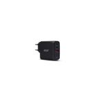 image produit Chargeur ordinateur portable ACER 67W 2 USB-C / 1 USB-A NOIR