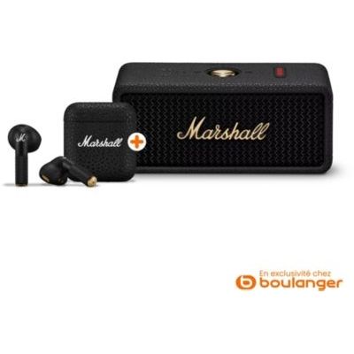 image Enceinte portable MARSHALL Emberton III + Minor IV Noir