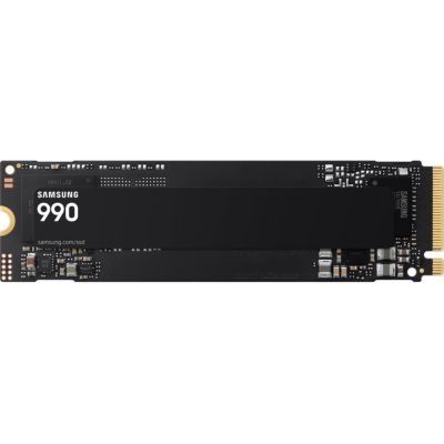 Samsung SSD Interne 990 NVMe M.2 PCIe 4.0 x4 NVMe 2.0, 1 to, Vitesse de Lecture jusqu'à 7250 Mo/s, MZ-V9V1T0BW
