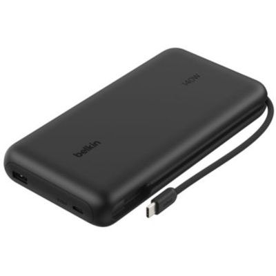image Batterie externe BELKIN Boostcharge 140W cable 1A1C Noir