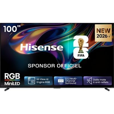 TV RGB HISENSE 100UR8S (2026) 100\" (253 cm)