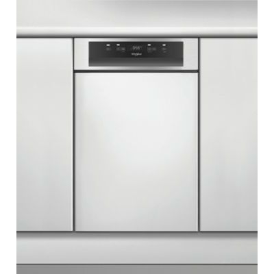 image Lave vaisselle Whirlpool WSBC3M17X 45cm Inox