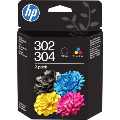 Cartouche d\'encre HP 302/304 3 Couleurs/Noir