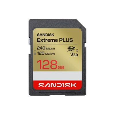 SDXC Extreme PLUS 128 Go UHS-I