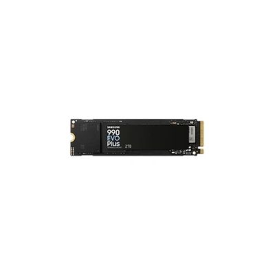 image Samsung SSD Interne 990 EVO Plus, NVMe 2.0 PCIe 4.0 x 4 / 5.0x2, 2 To, Vitesse de lecture jusqu'à 7250 Mo/s, Idéal pour le gaming et la bureautique, MZ-V9S2T0BW