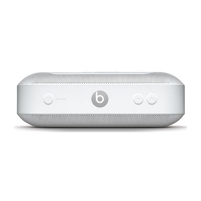 image Enceinte portable Beats Pill+ sans fil - Bluetooth stéréo, 12 heures d'écoute, micro pour les appels téléphoniques - Blanc