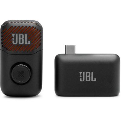 JBL Easy Sing Mic Mini, Micro IA avec Suppression Vocale, Noir
