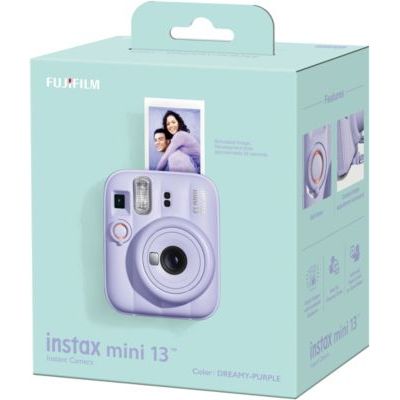 Appareil Photo instantané instax Mini 13 avec Flash Automatique intégré, Miroir pour Selfies intégré, Mode Gros Plan et retardateur, Violet Rêveur