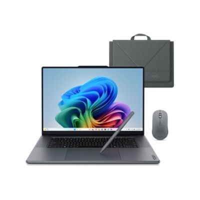 Pack Yoga Pro 9 16IPH11 16" Ecran tactile OLED 120 Hz Copilot+PC Intel Core Ultra 9 32 Go RAM 1 To SSD Nvidia GeForce RTX 5060 Gris