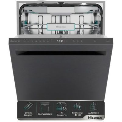 Lave vaisselle encastrable HISENSE HBU5A6360BXD