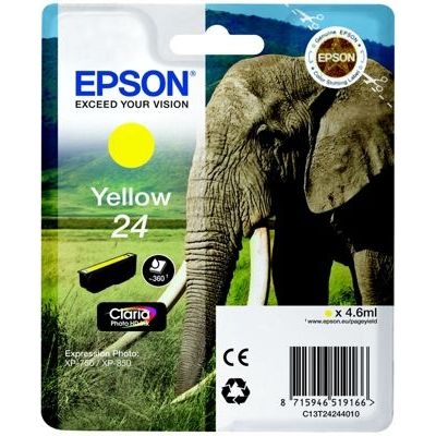 Epson C13T24244022 Cartouche d'encre compatible avec Imprimante Epson Expression Photo Series Jaune