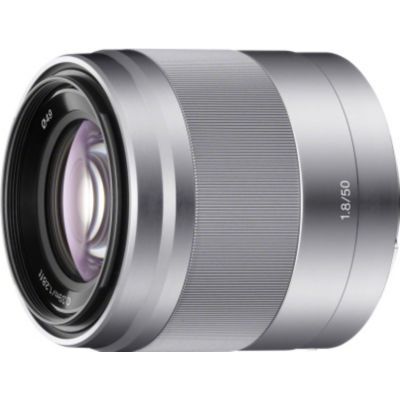 image Sony Objectif SEL-50F18 Monture E APS-C 50 mm F1.8 - Argent