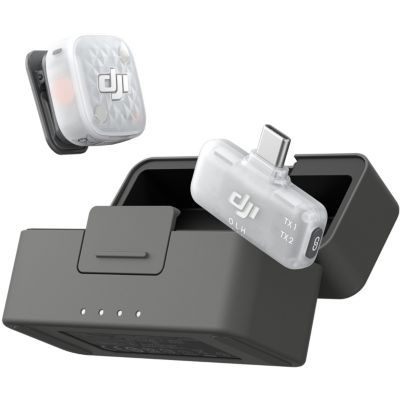 DJI Mic Mini 2S (1 TX+1 RX mobile+boîtier), réduction de bruit par IA