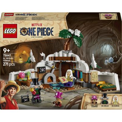 LEGO One Piece Le repaire du Docteur Hiluluk 75641 | Jouet collector pour garçon 9 ans, 3 minifigurines dont Tony-Tony Chopper, décoration chambre d'enfant, cadeau, 271 pièces