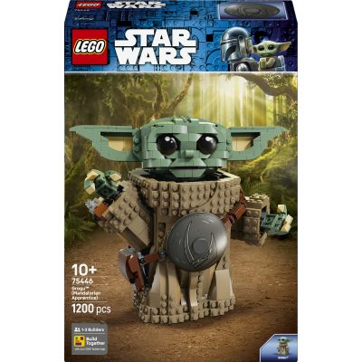 LEGO Star Wars 75446 Grogu (Apprenti du Mandalorien) Jouet de Construction - Décoration pour Chambre d'enfant avec Figurine - Maquette d'Armure en Beskar - Cadeau pour Garçon, Fille ou Fan dès 10 Ans