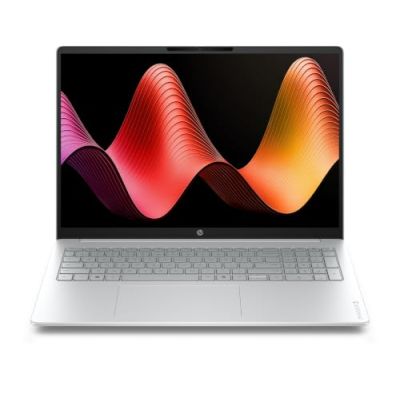 HP OmniBook 3 16-bu0022nfx Ordinateur Portable 16" 2K IPS, PC Portable (Intel Core 5-120U, RAM 8 Go, SSD 512 Go, Intel Graphics, Windows 11), Laptop Argent, Clavier AZERTY