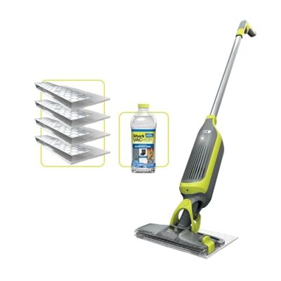 Shark VacMop Balai aspirateur Laveur pulvérisateur sans Fil 2-en-1 VM200EU