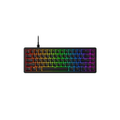 HyperX Origins 2 Pro 65, Clavier Gaming magnétique AZERTY FR, switches magnétiques réglables, Rapid Trigger, Polling Rate 8000 Hz, Compact 65%, RGB Personnalisable, PC/PS5/Xbox, Noir