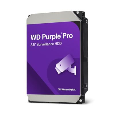 Western Digital 26 to WD Purple Pro, Disque Dur pour la vidéo Intelligente, avec Technologie AllFrame