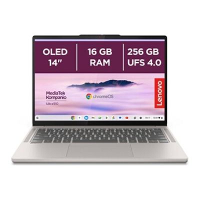 Chromebook 14M9610 14" MediaTek Kompanio Ultra 16 Go RAM 256 Go SSD Beige