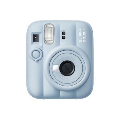 Appareil Photo instantané instax Mini 13 avec Flash Automatique intégré, Miroir pour Selfies intégré, Mode Gros Plan et retardateur, Bleu Glacé