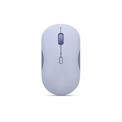 Lenovo 350 - Souris silencieuse Bluetooth (Optique Infrarouge, Ergonomique, ambidextre, Boutons programmables, Roue Dynamique, 3 Niveaux de dpi, 1 Pile AA, Changement Facile à 2 appareils) UVA Meta