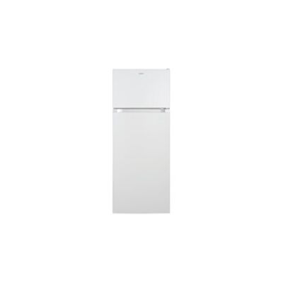 Candy - Réfrigérateur double-portes CDG1S514EW - Réfrigérateur Combi, 211L, technologie statique, éclairage LED, porte réversible, 41DB, alarme de porte, largeur 55 cm, hauteur 1,45 m, blanc