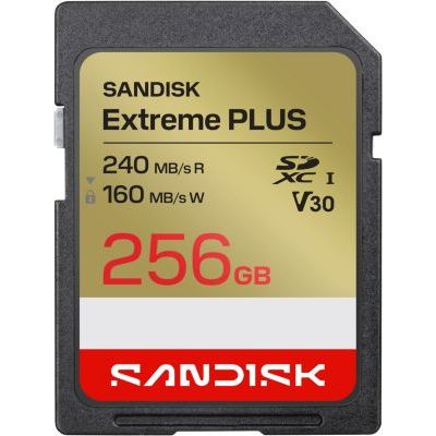Carte Micro SD SANDISK Extreme PLUS microSD 256Go UHS-I