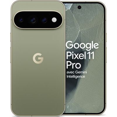 Google Pixel 11 Pro – Smartphone Android débloqué - Olive, 512GB